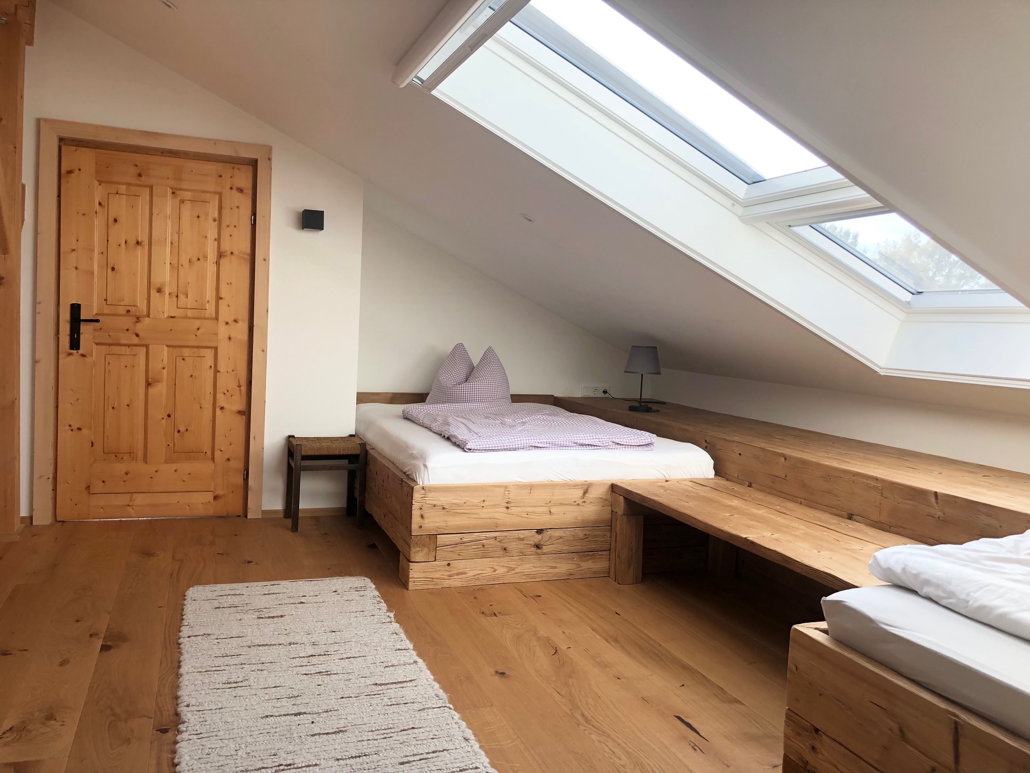 Schlafzimmer 1.OG mit zwei Einzelbetten